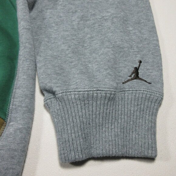 Jordan mens heathered gray Argyle lined crew sweater XL 397341 091 - Picture 4 of 15